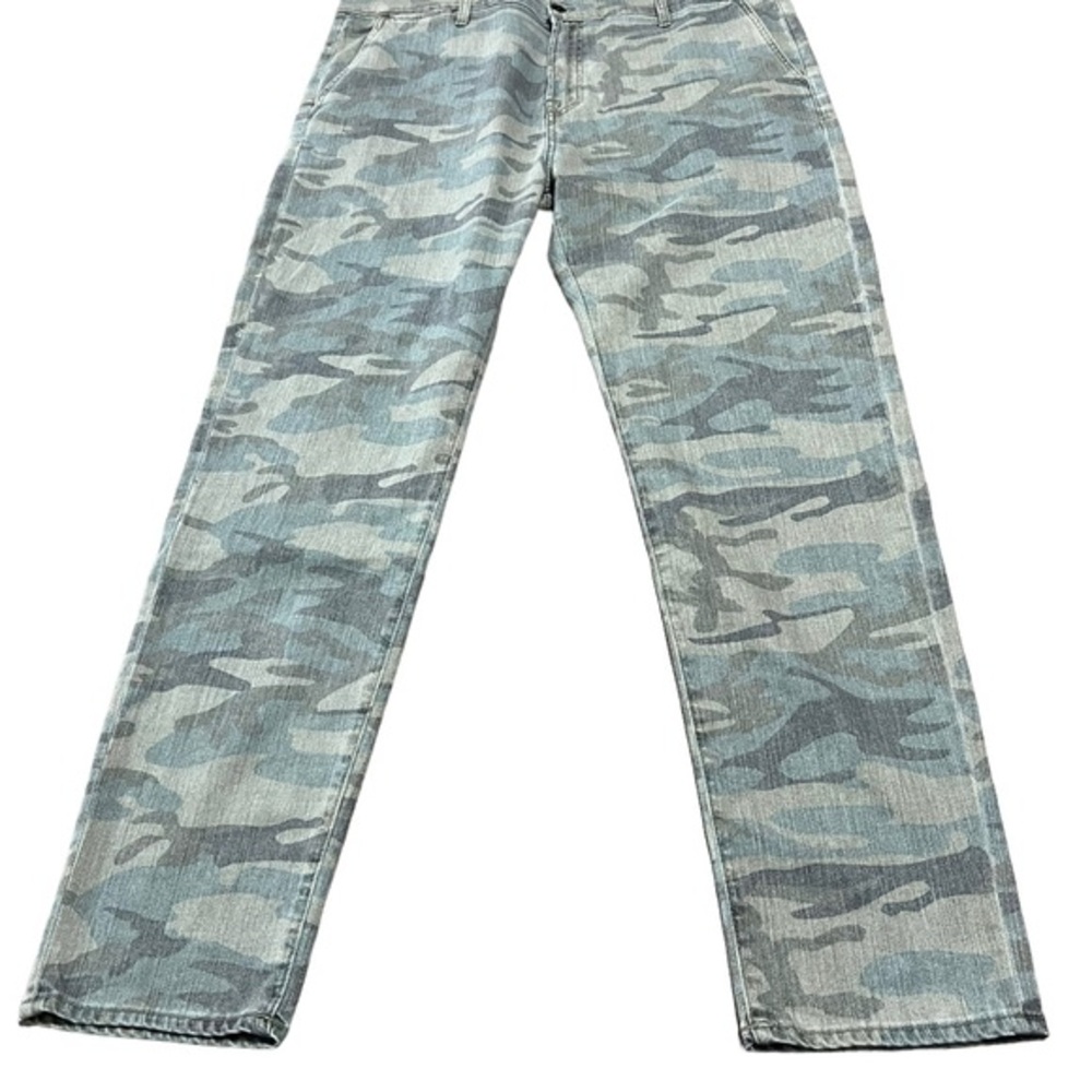 7 For All Mankind Army Print Pants - Size 40 | Trendy Camouflage Style | High-Qu
